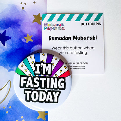 Ramadan Button Pin & Award