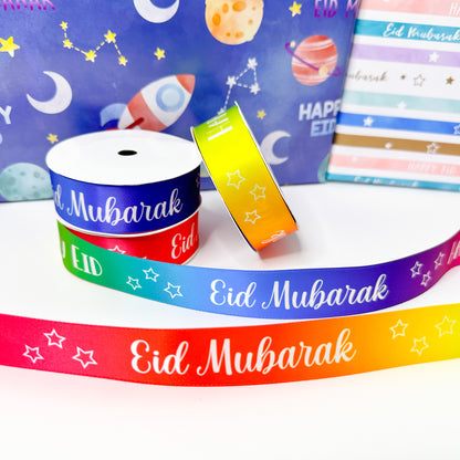 Eid & Mubarak Satin Ribbon