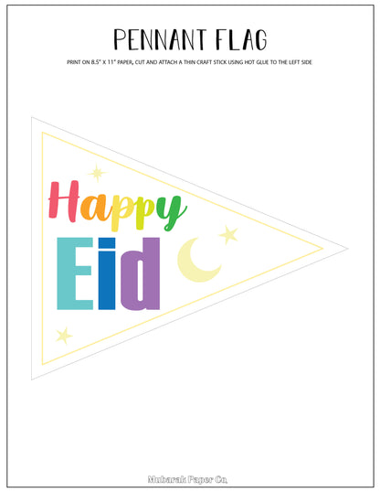 Eid Pennant Flags