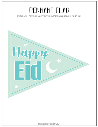 Eid Pennant Flags