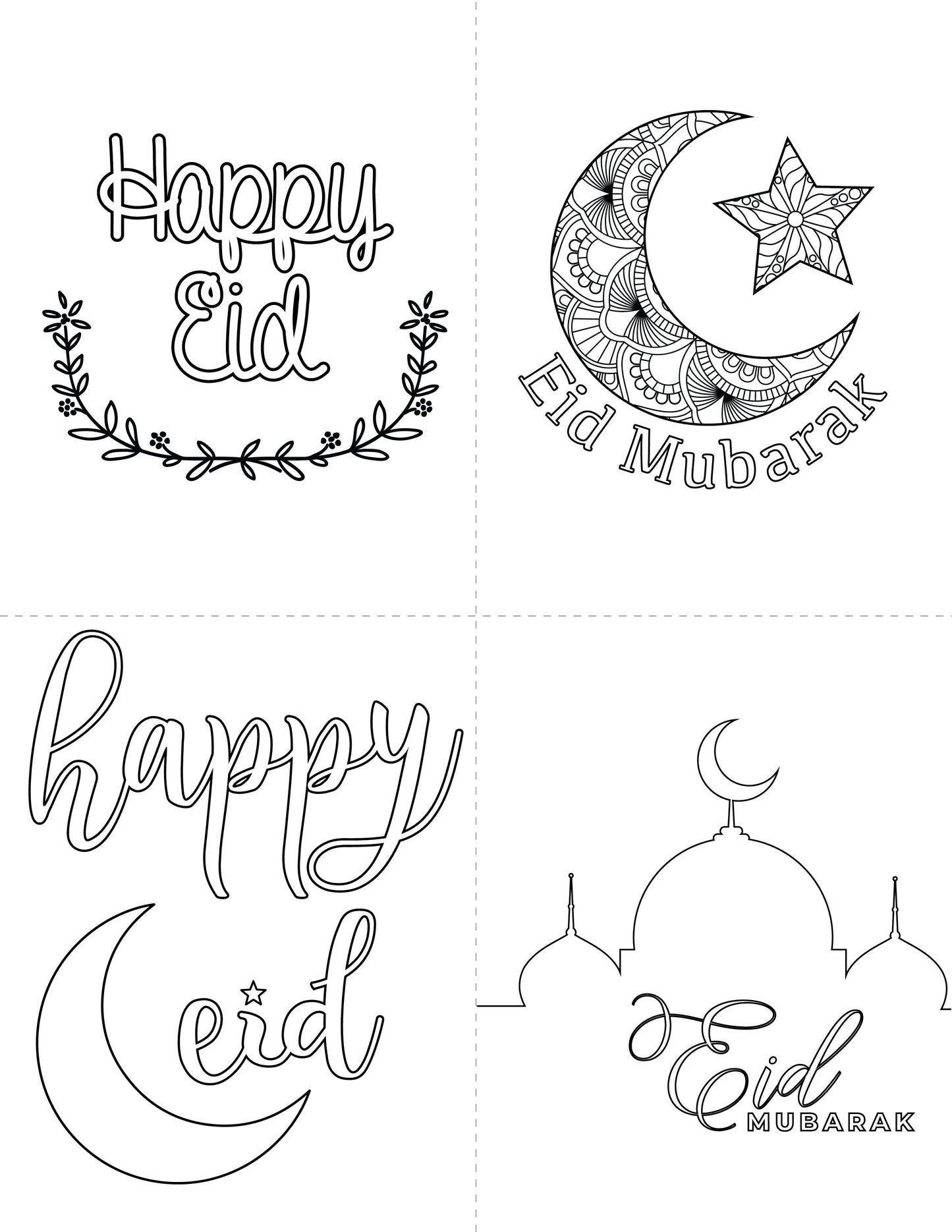 Eid Greeting Cards