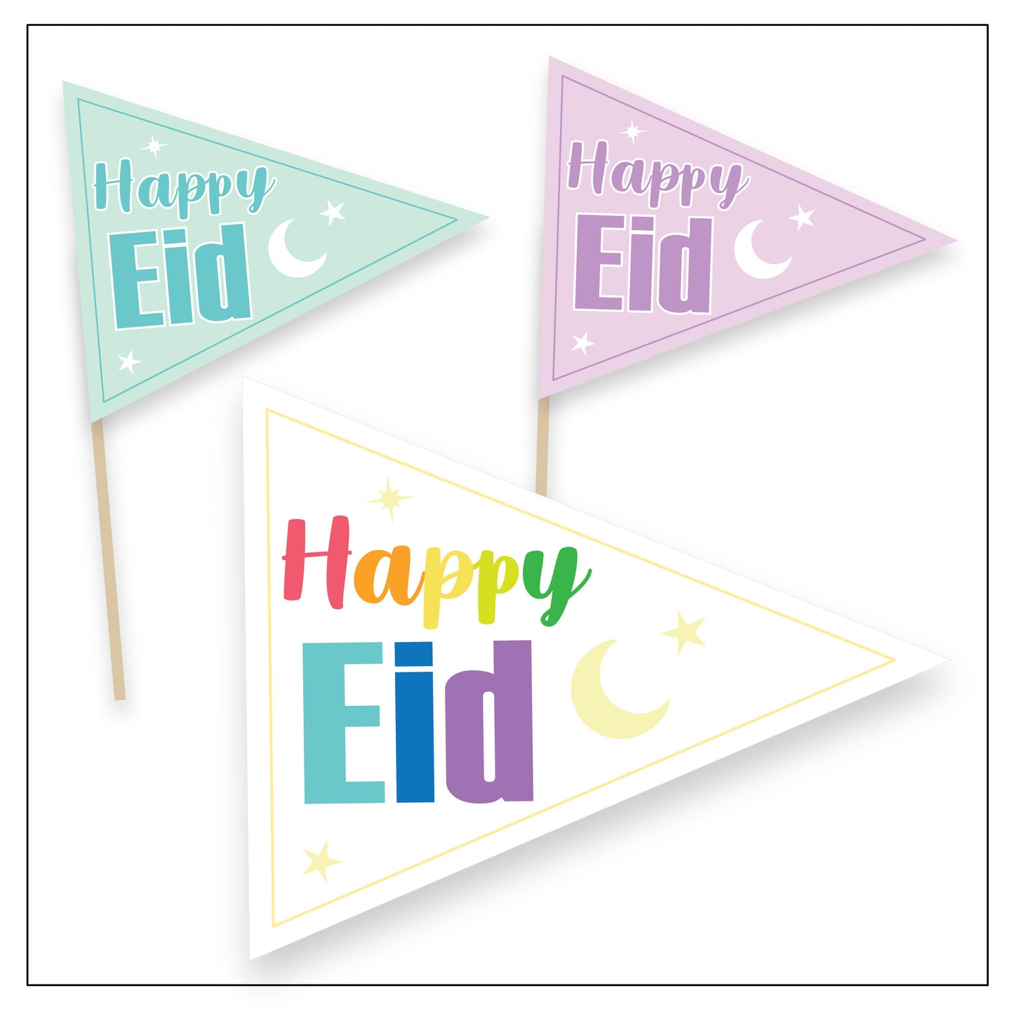 Eid Pennant Flags